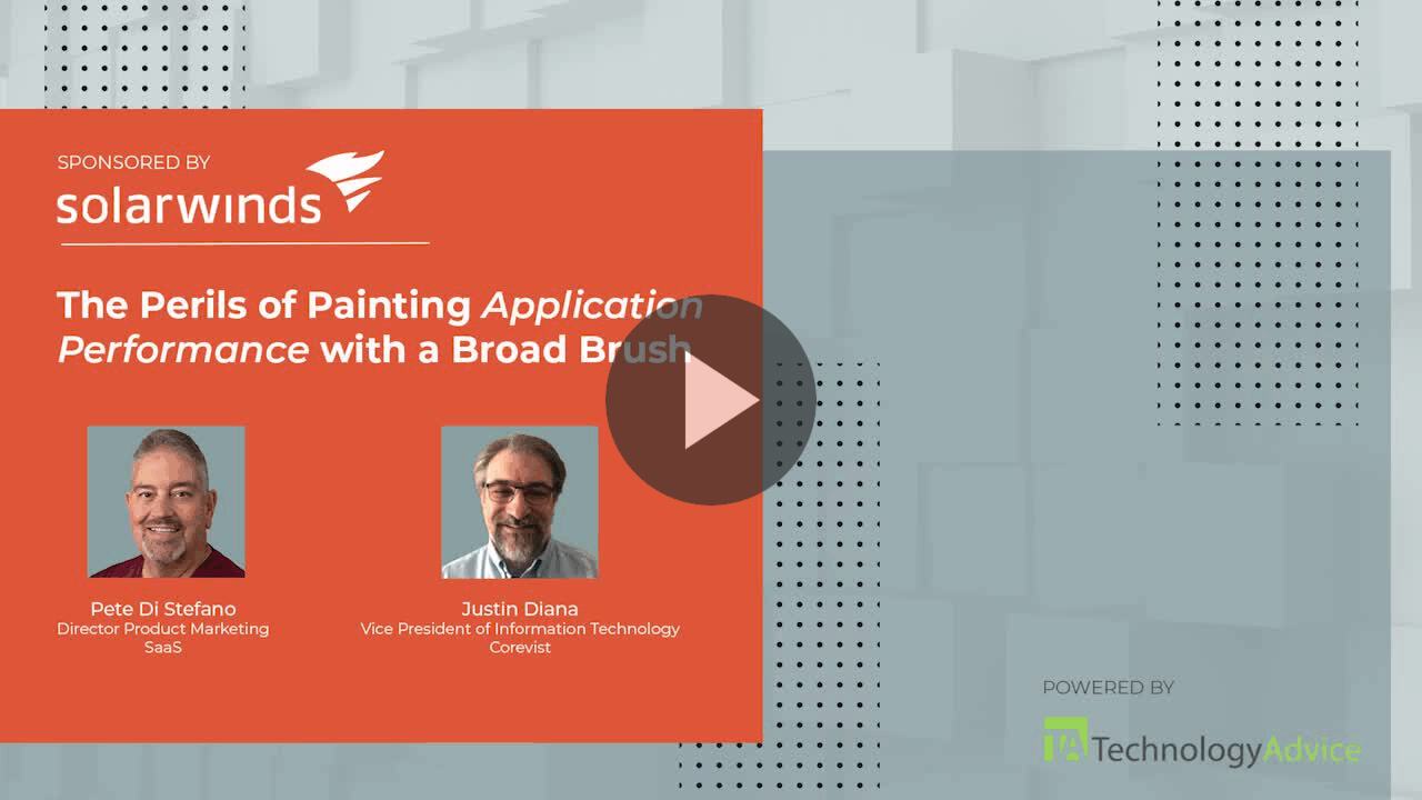 The Perils of Painting Application Performance with a Broad Brush